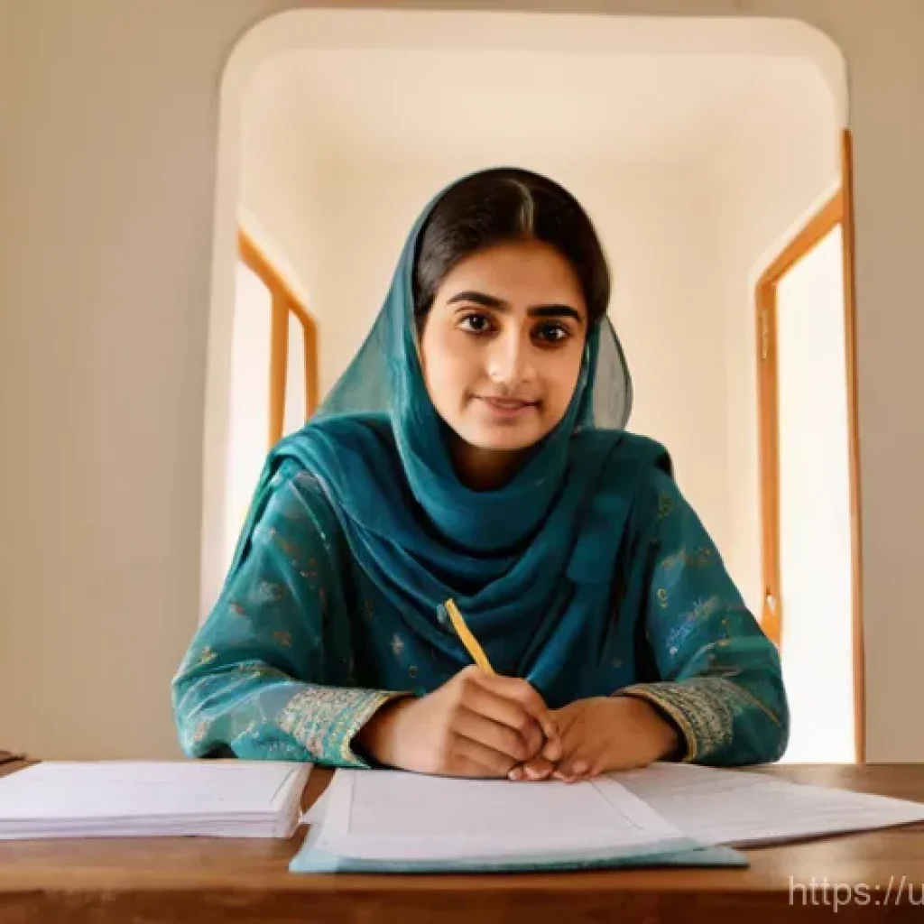 원룸 보증금 - **Prompt 1: The First Rental Agreement**
"A young Pakistani woman in her early twenties, dressed...