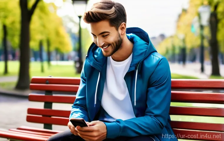 핸드폰 액정 수리비 - **Prompt 1: The Dilemma of a Cracked Screen**
    A close-up, cinematic shot of a person, mid-20s to...